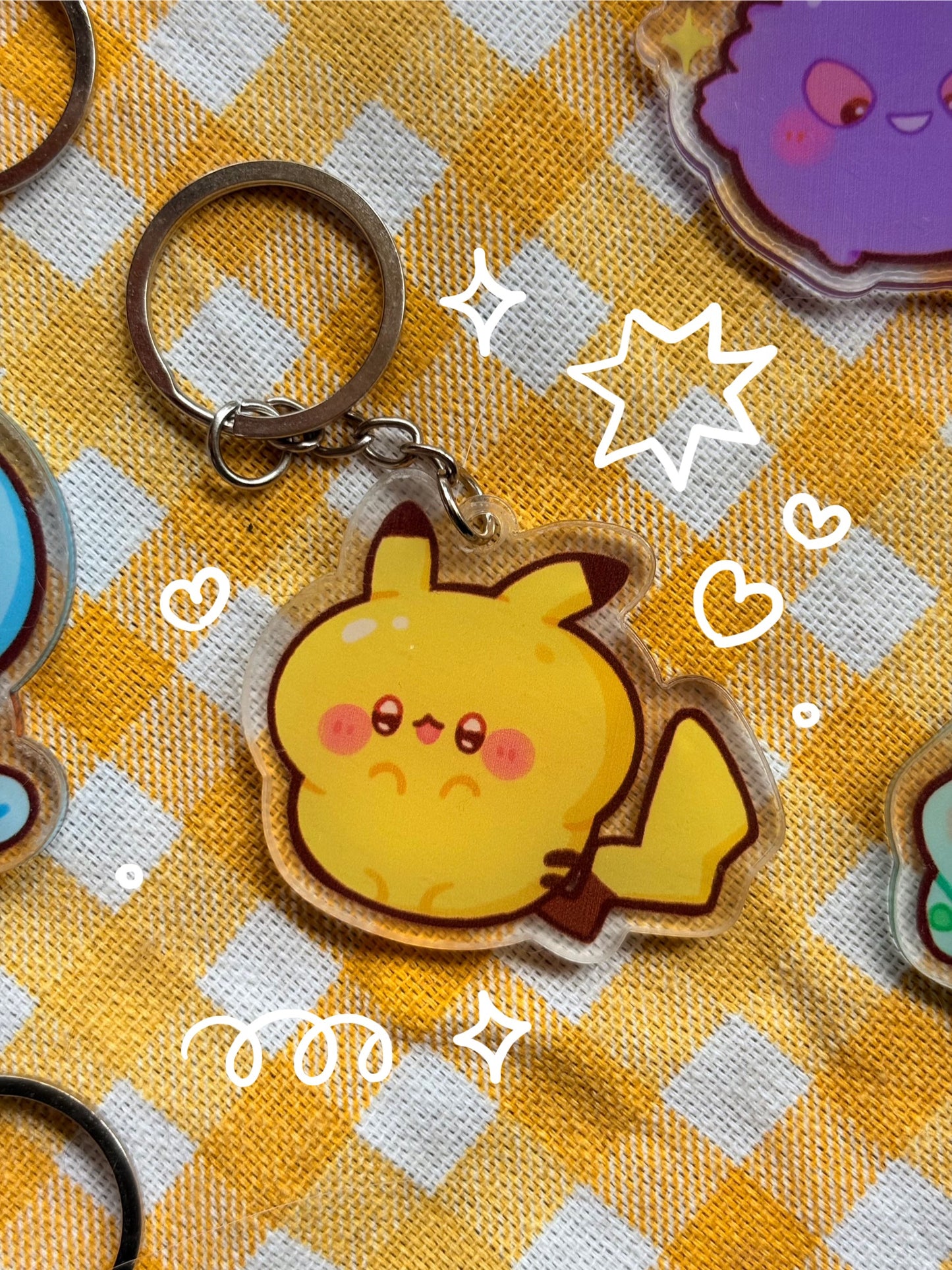 Pokémon- Acrylic Keychains