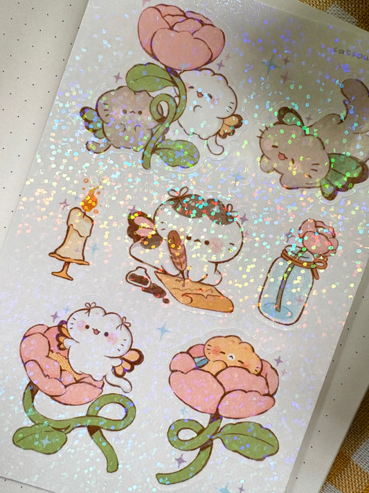 Catterflies - Holo Sticker Sheet