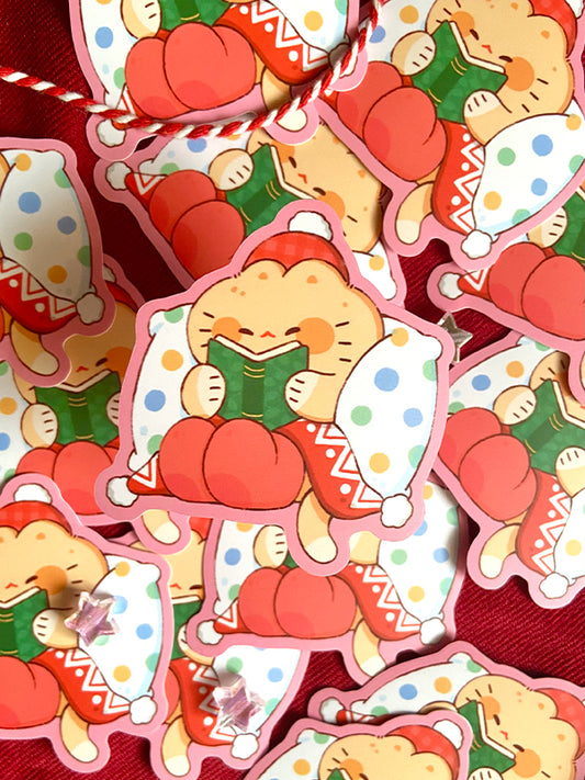 Cozy Book Corner - Vinyl Matter Sticker