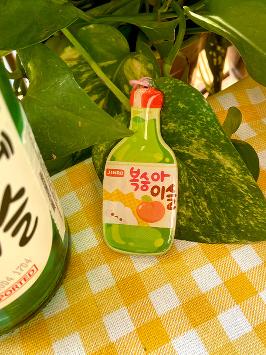 Soju - Epoxy Keychain