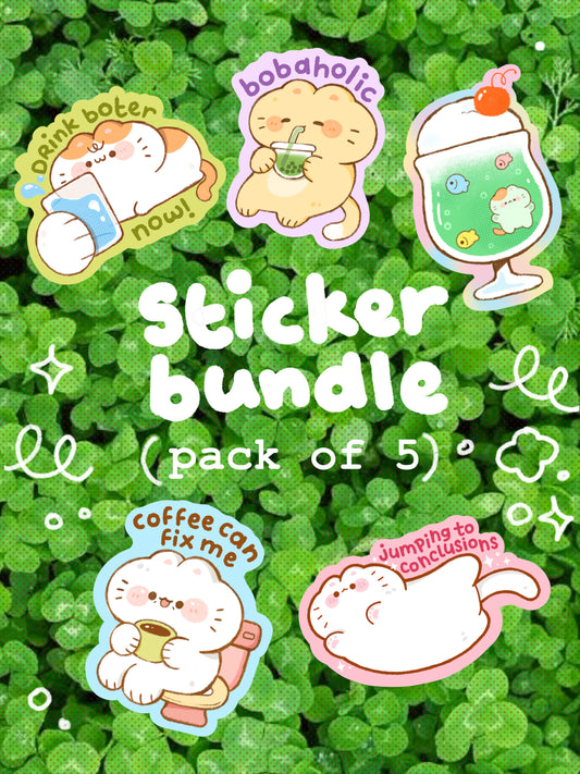 Sticker Bundle(Any 5)