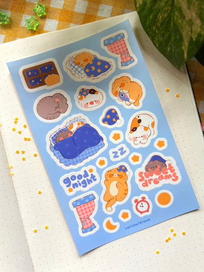 Sleepy Time - Sticker Sheet