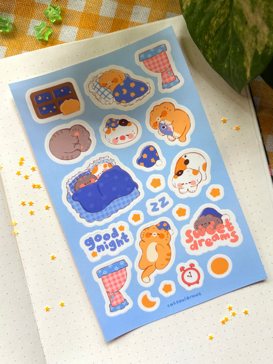 Sleepy Time - Sticker Sheet