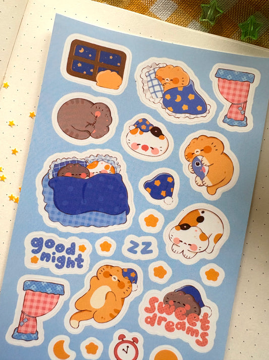 Sleepy Time - Sticker Sheet