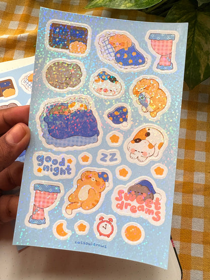 Sleepy Time - Sticker Sheet