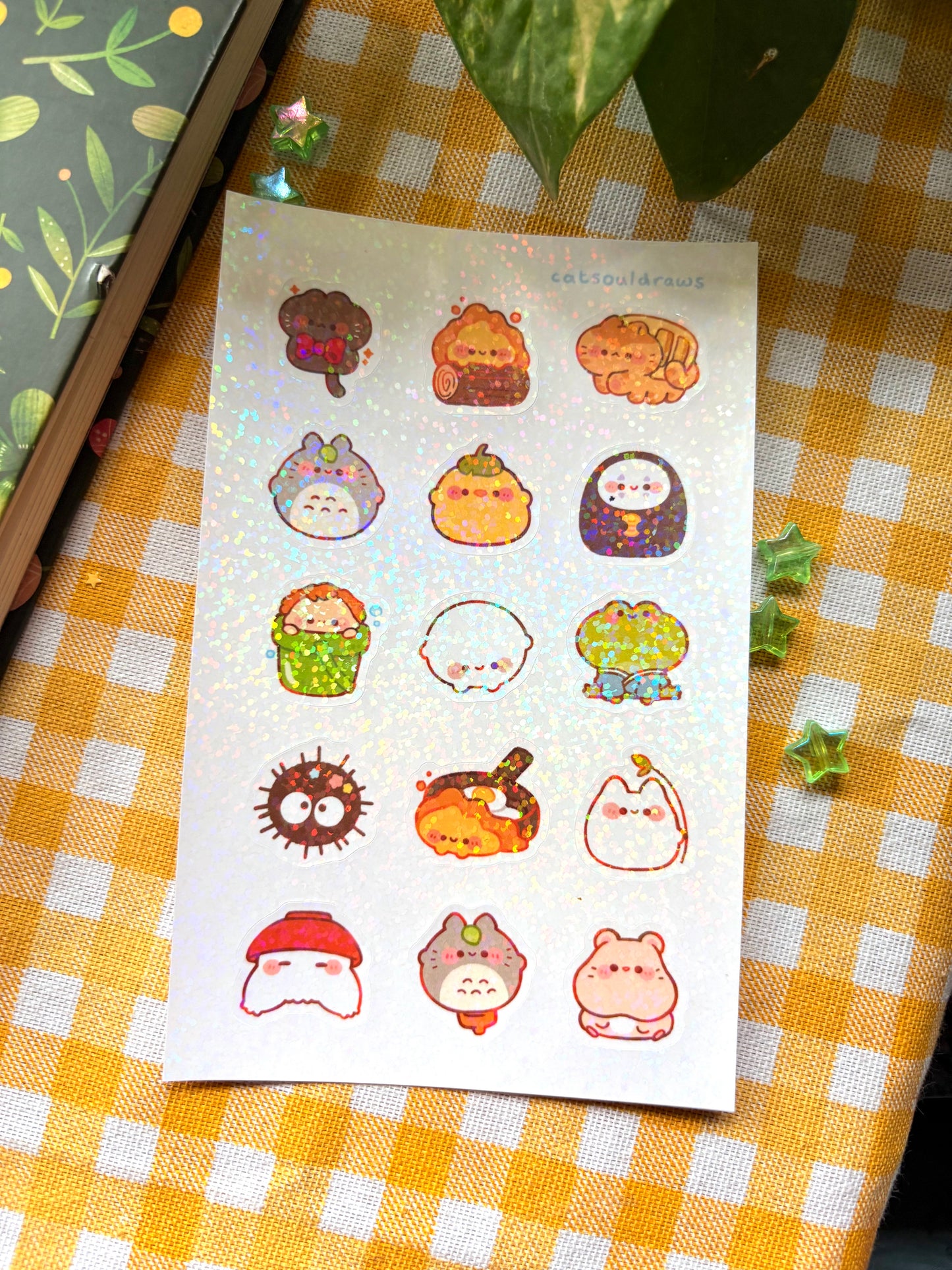 Ghibli Chibis - Holo Sticker Sheet