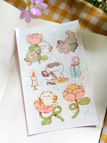 Catterflies - Holo Sticker Sheet