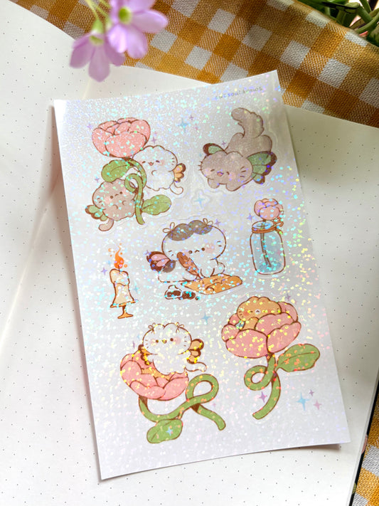 Catterflies - Holo Sticker Sheet