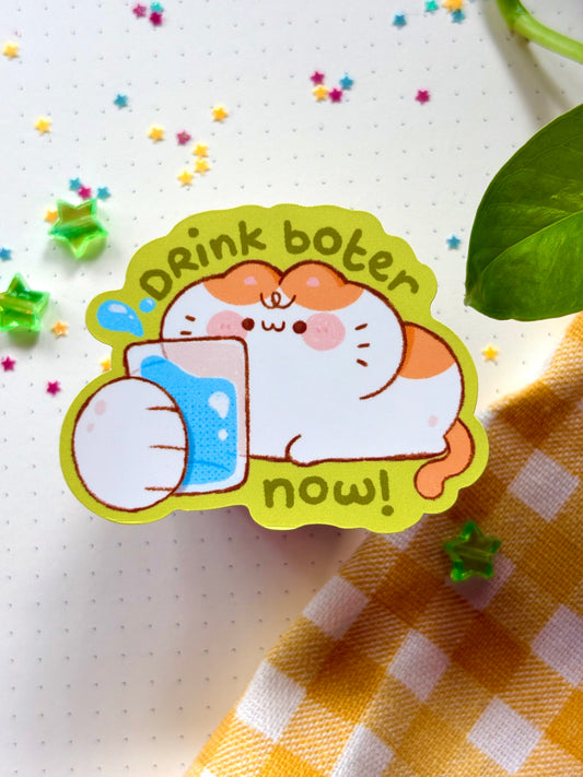 Water Buddy - Vinyl Matte Sticker