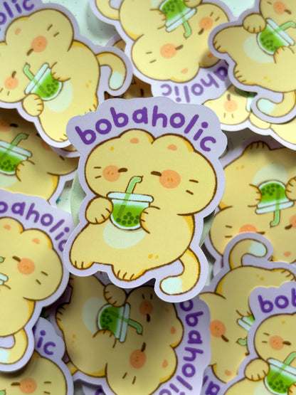 Bobaholic - Vinyl Matte Sticker