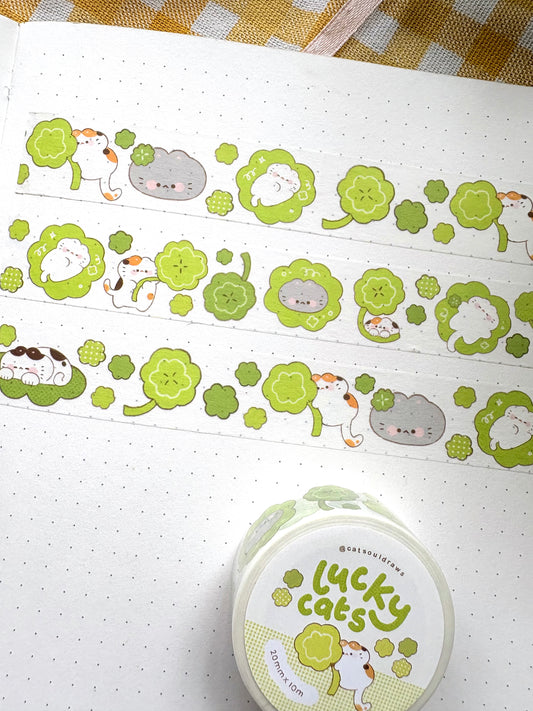 Lucky Cats - Washi Tape