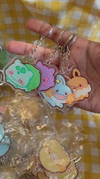 Pokémon- Acrylic Keychains