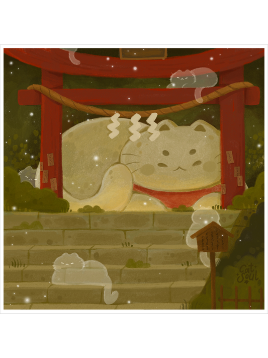 Kitty Shrine - Print