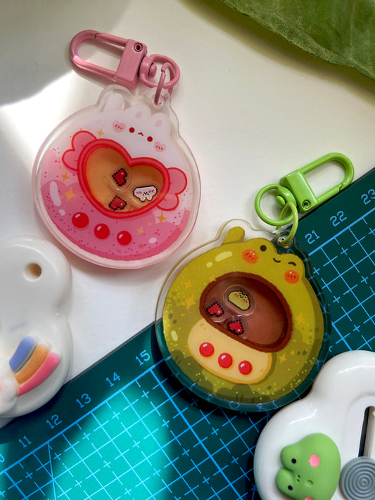 Tamagotchi Bundle - Shaker Keychains (Pack of 2)