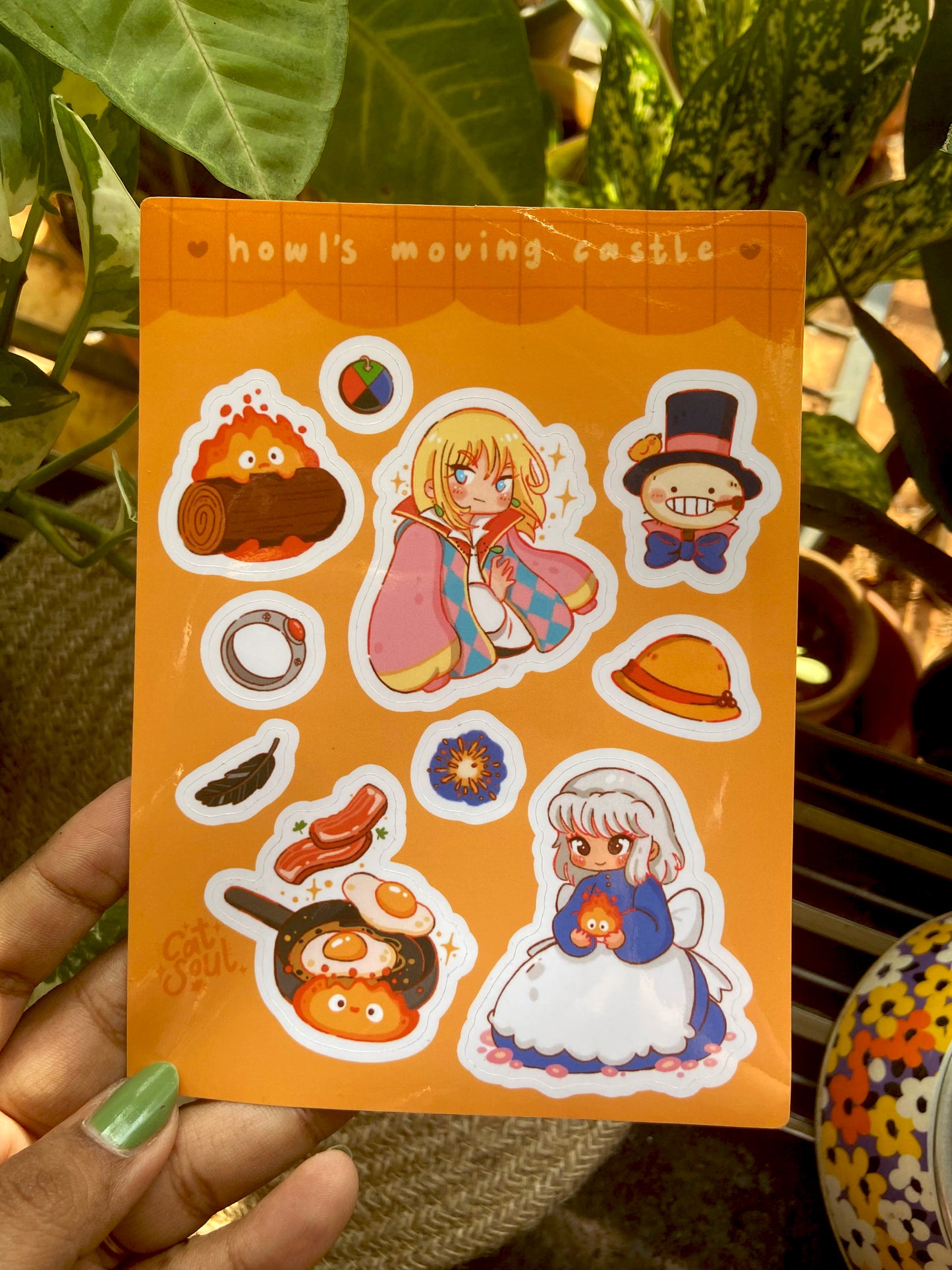 Howl's Moving Castle - Sticker Sheet