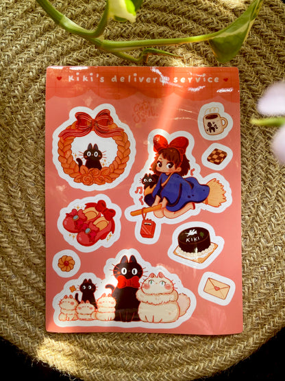 Kiki's Delivery Service - Sticker Sheet