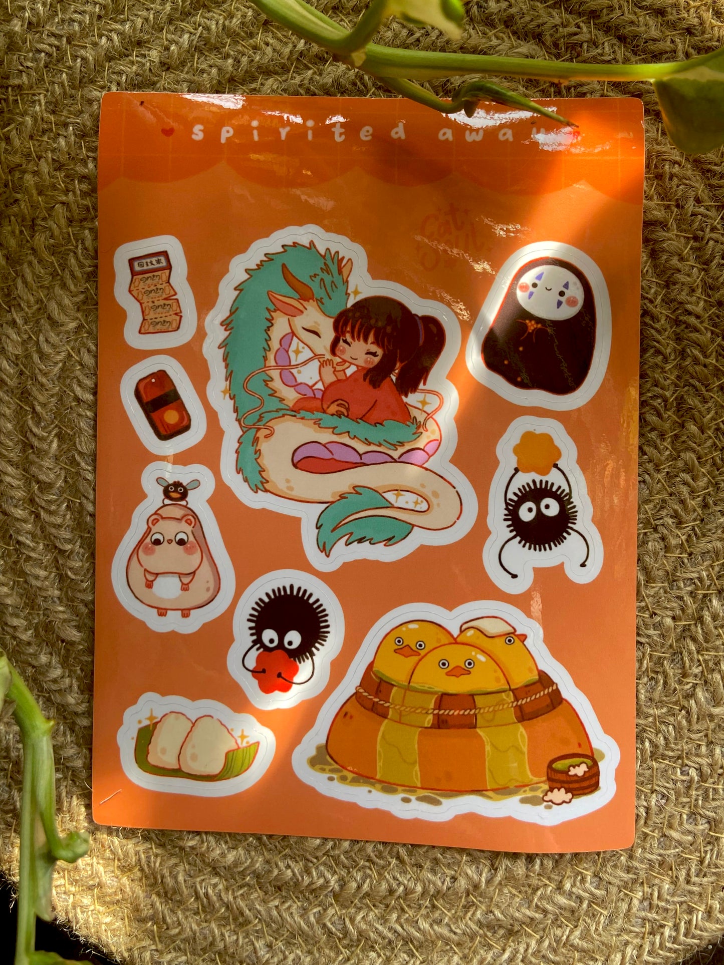 Spirited Away - Sticker Sheet