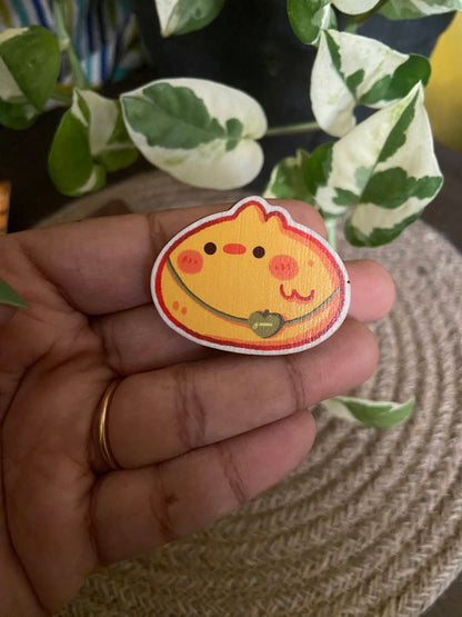 Duckie - Wooden Pin